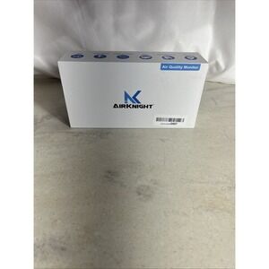 AirKnight 9-in-1 Indoor Air Quality Monitor Indoor Portable CO2 Monitor NEW